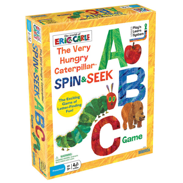 The Very Hungry Caterpillar Spin & Seek ABC Game