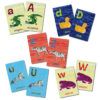 The World of Eric Carle Alphabet Go Fish Card Game, Pack of 3