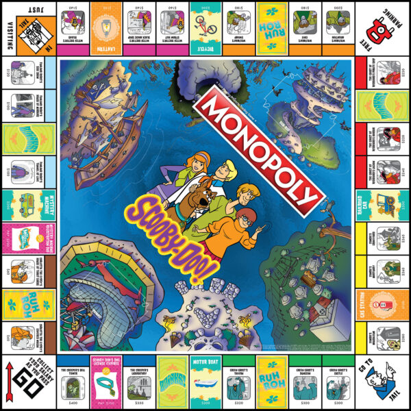 Monopoly Gameboard MONOPOLY: Scooby-Doo