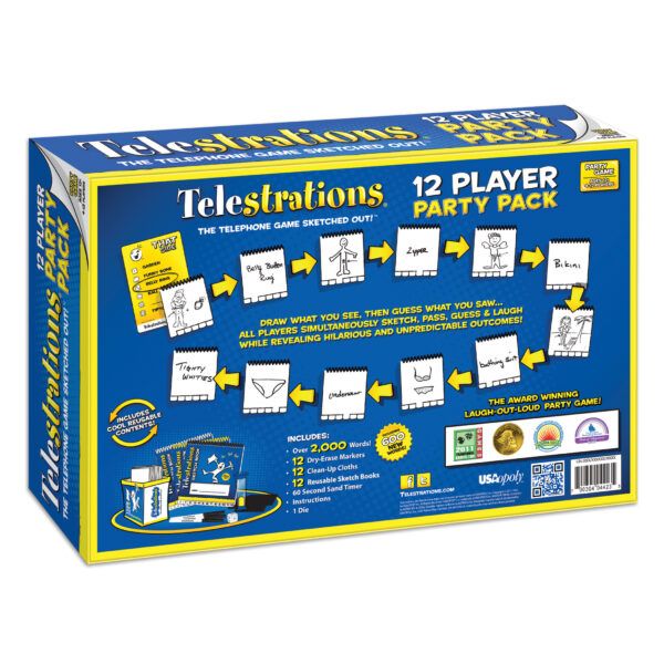 Telestrations 12 Player: The Party Pack