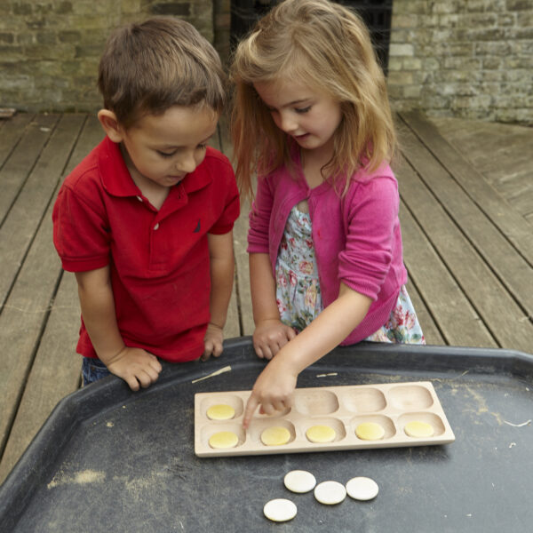 Two-Tone Counting Stones, Set of 20
