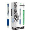 Z-Grip Flight Retractable Ballpoint Pens, Blue, Dozen