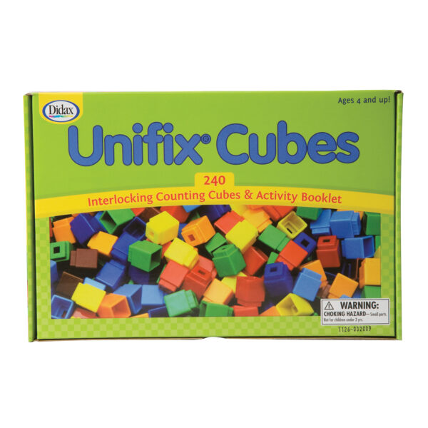 UNIFIX Cubes for Pattern Building, 240 Per Pack